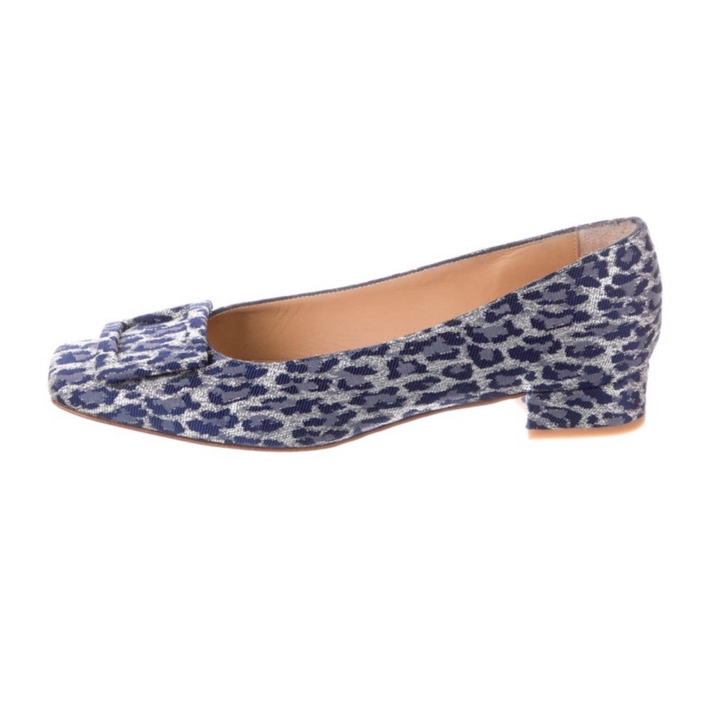 Ann Mashburn Animal Print Buckle Shoe